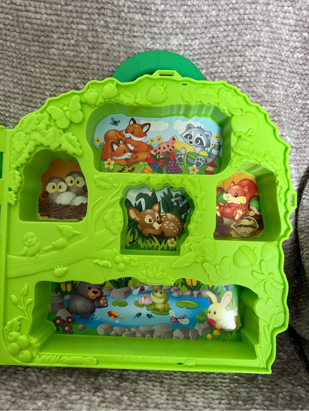 Fisher Price Little People FOREST FRIENDS Carry CASE ONLY-NO Animals 2024